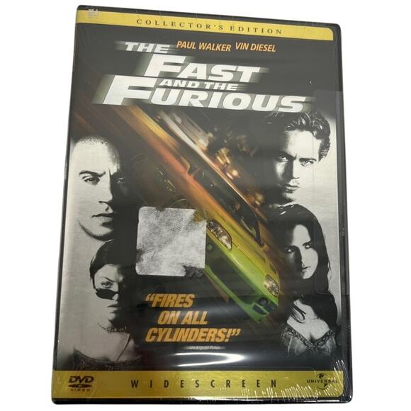 The Fast and the Furious Collectors Edition (DVD, 2003) New, Sealed - Picture 1 of 3